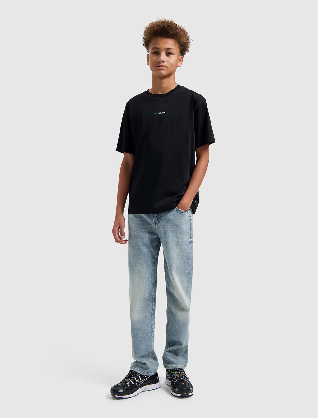 BALLIN T-shirt 017124 en noir - large