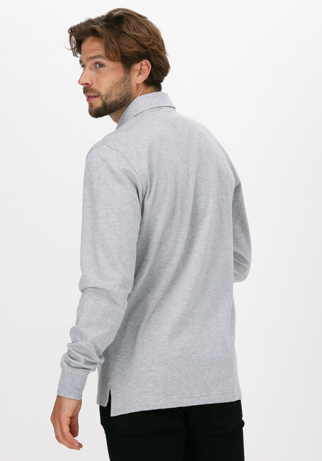 TOMMY HILFIGER Polo 1985 SLIM LS POLO Gris clair - large