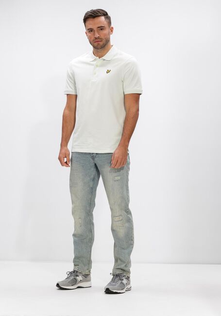 LYLE & SCOTT Polo PLAIN POLO SHIRT Bleu clair - large