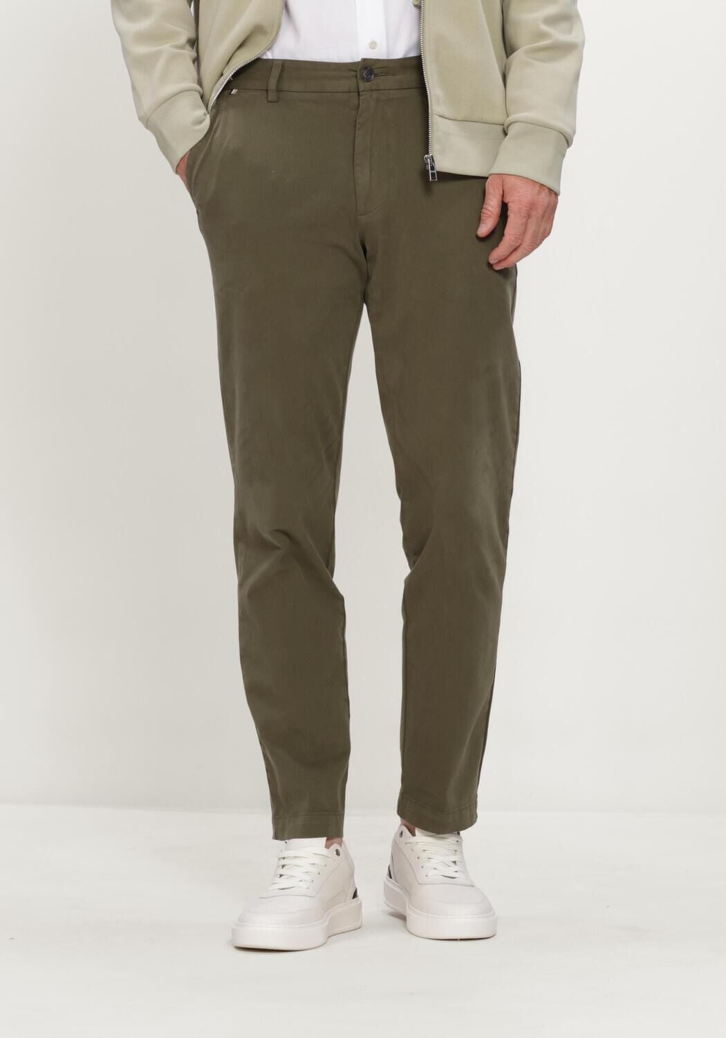Khaki BOSS BLACK Broeken/jumpsuits H-KAITON1 - large