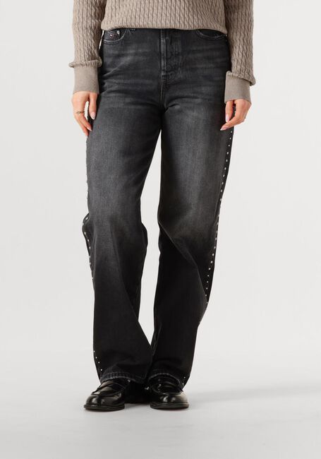 Zwarte TOMMY JEANS Straight leg jeans LAYLA HR SLIM STR CBF DI6089 - large