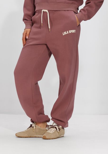 THE LOLA CLUB Pantalon de jogging JAYLA PANTS en rose - large