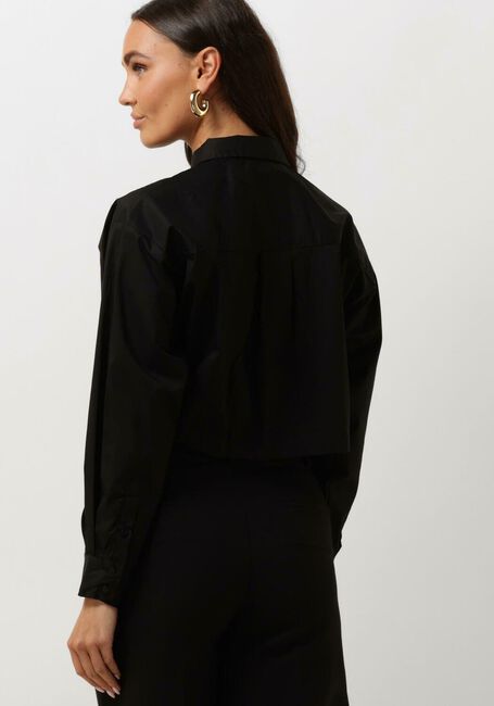 CO'COUTURE COTTON CRISP CROPPED SHIRT Blouses en noir - large