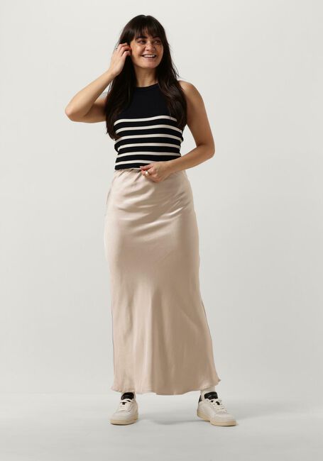 PENN & INK Haut SINGLET STRIPE en noir - large