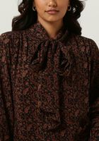 SISSEL EDELBO Robe midi GABRIELE SILK DRESS en noir - medium