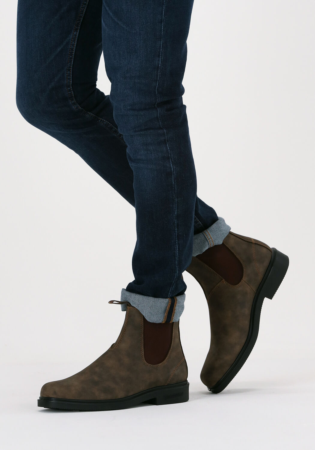 Bruine BLUNDSTONE DRESS BOOT HEREN Omoda