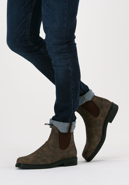 BLUNDSTONE DRESS BOOT HEREN Bottines chelsea en marron - large