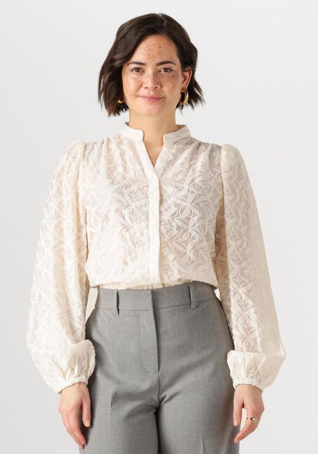 NUKUS MALAGA BLOUSE EMBROIDERY Blouses Blanc - large
