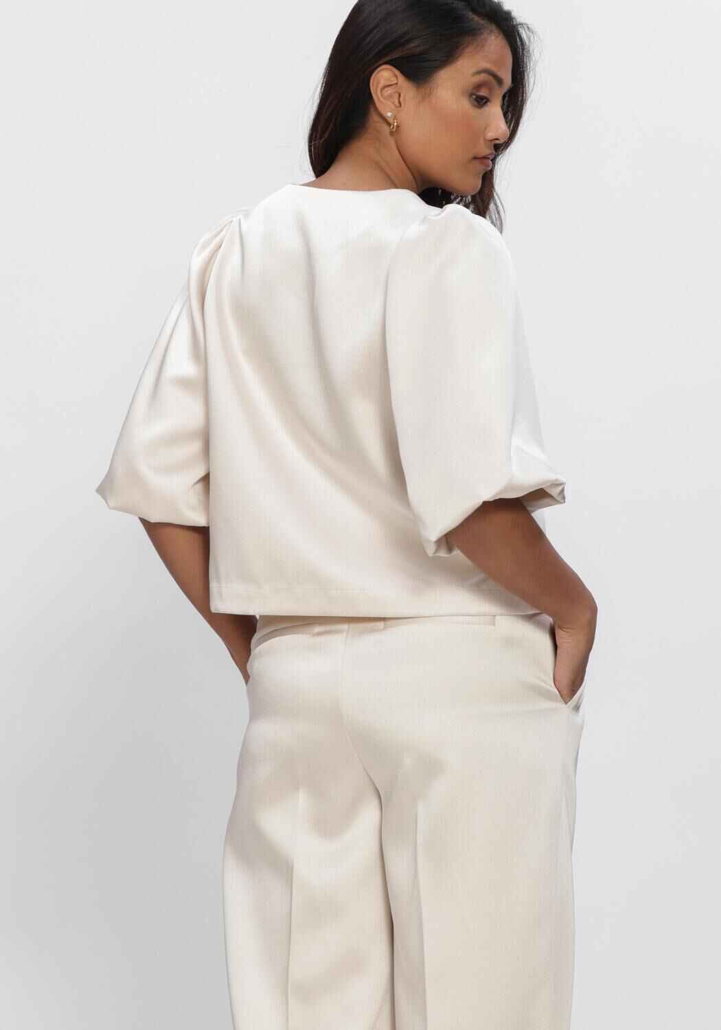 SECOND FEMALE PERLLA NEW BLOUSE Blouses en beige - large