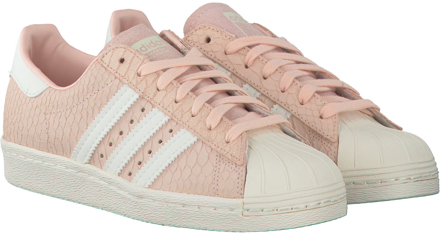 adidas superstar 80s Rose enfant