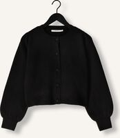 Zwarte SUMMUM Vest KNITTED CARDIGAN LEOPARD JACQUARD KNIT Zwarte SUMMUM Vest KNITTED CARDIGAN LEOPARD JACQUARD KNIT - medium