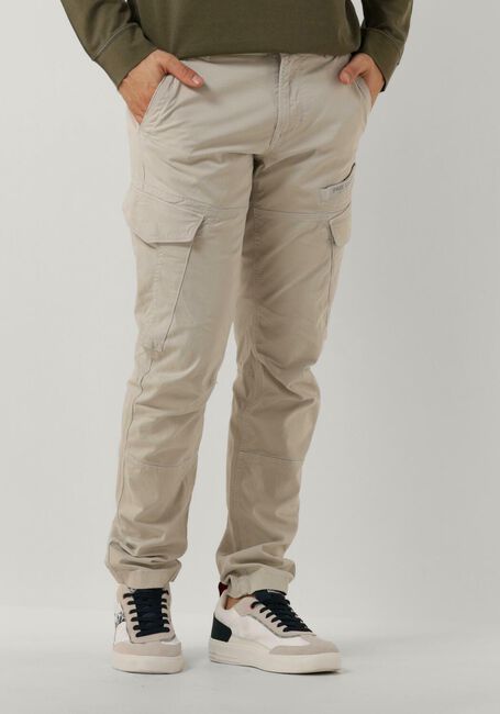 Lichtgrijze PME LEGEND Cargobroeken NORDROP CARGO STRETCH TWILL - large