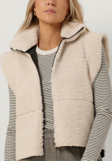 RUBY TUESDAY Veste sans manches CELIE DOUBLE FACE FUR BODYWARMER en vert - large