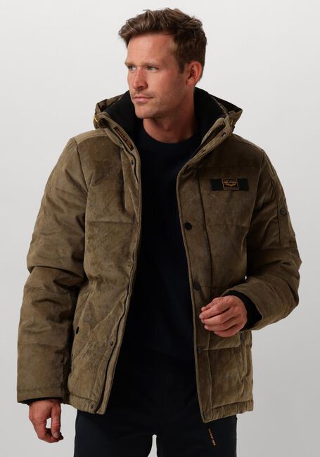 Khaki PME LEGEND Jassen SEMI LONG JACKET GOBBLER CLEAR FORD - large