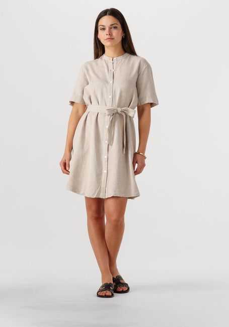 MSCH COPENHAGEN Mini robe MSCHPENNIE GINIA 2 4 SHIRT DRESS en beige - large