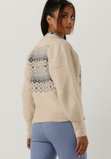 Ecru LOLLYS LAUNDRY Vest LAURA CARDIGAN - large