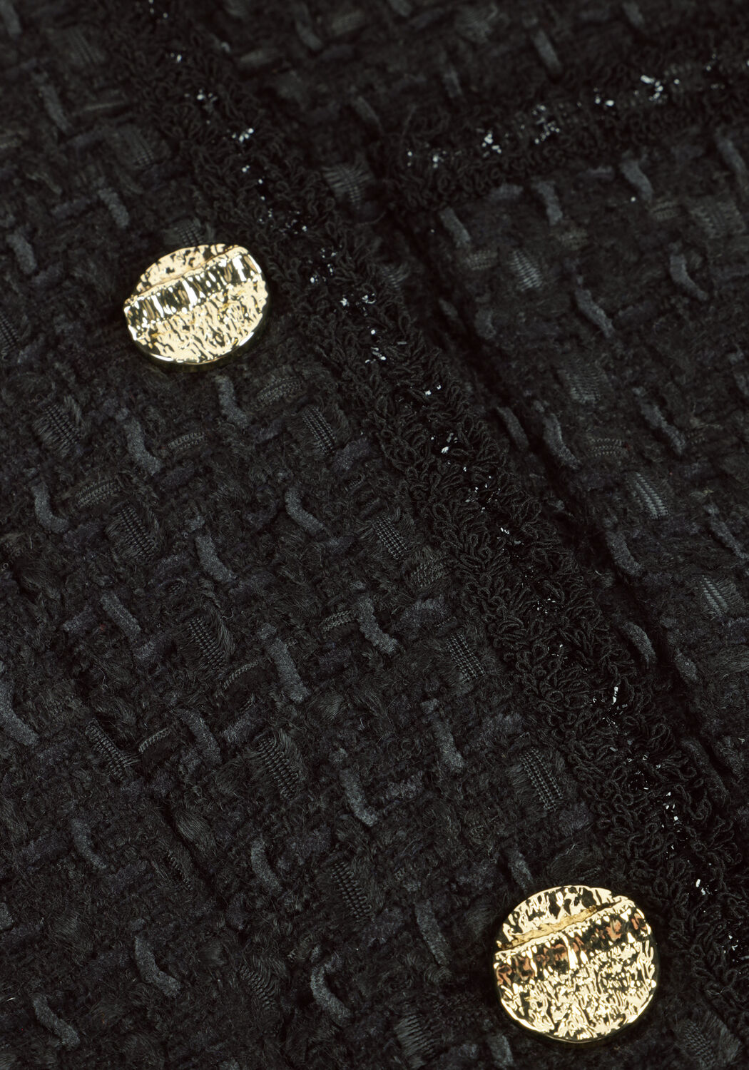 Zwarte Y.A.S. Mini jurk YASMALEA LS DRESS - large