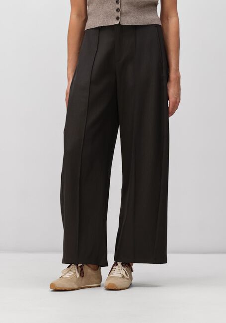 NEO NOIR Pantalon large TILIAN STRUCTURE PANTS en marron - large