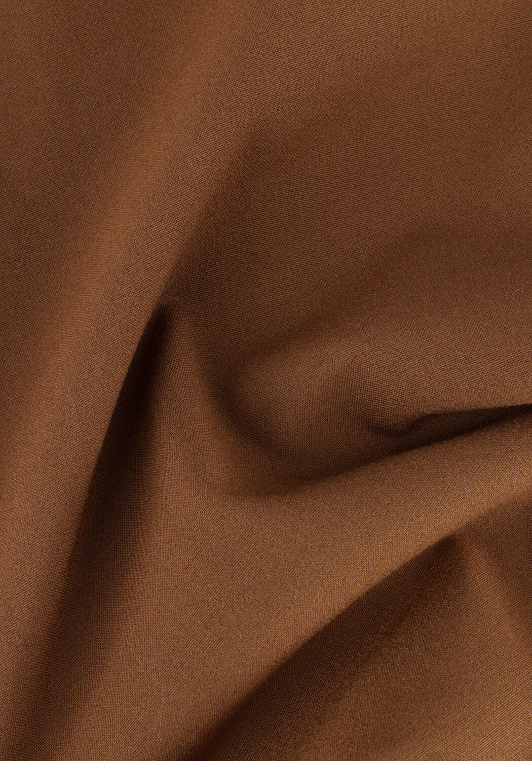 MODSTR&Ouml;M Pantalon ANKER SLIT PANTS en marron - large