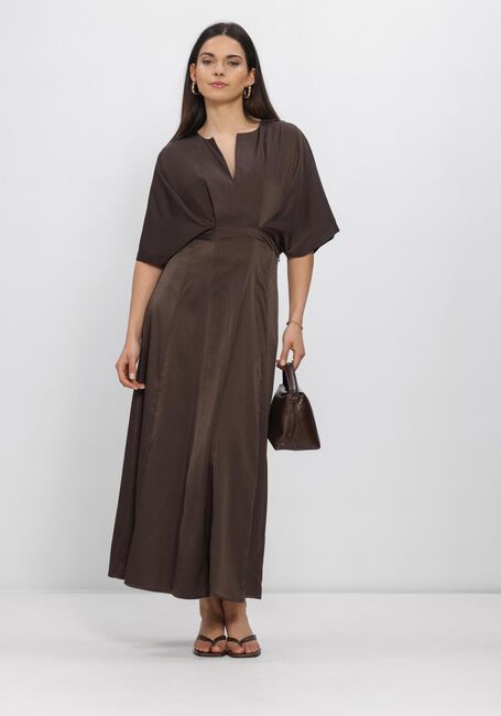 COPENHAGEN MUSE Robe maxi CMVIANNA-DRESS en marron - large