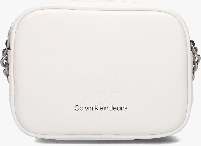 CALVIN KLEIN SCULPTED CAMERA BSG18 CHAIN Sac bandoulière en blanc - large