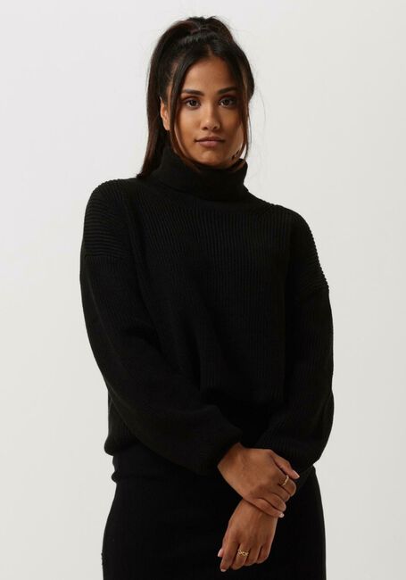 Zwarte CALVIN KLEIN Coltrui CK CHUNKY ROLL NECK - large