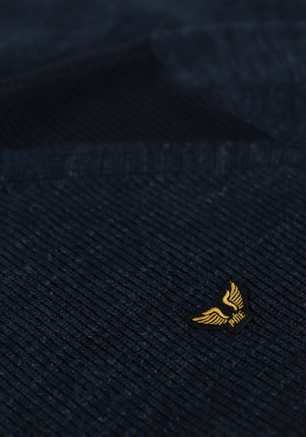 PME LEGEND Pull R-NECK COTTON RIB KNIT en bleu - large