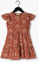 Bruine LOOXS Mini jurk CRINCKLE DRESS - medium