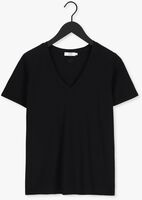 CC HEART T-shirt ORGANIC COTTON V-NECK TSHIRT en noir