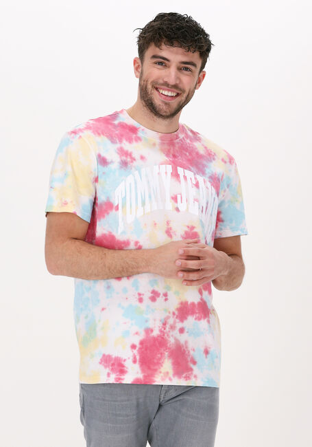 TOMMY JEANS T-shirt TJM AOP TIE DYE TEE en multicolore - large
