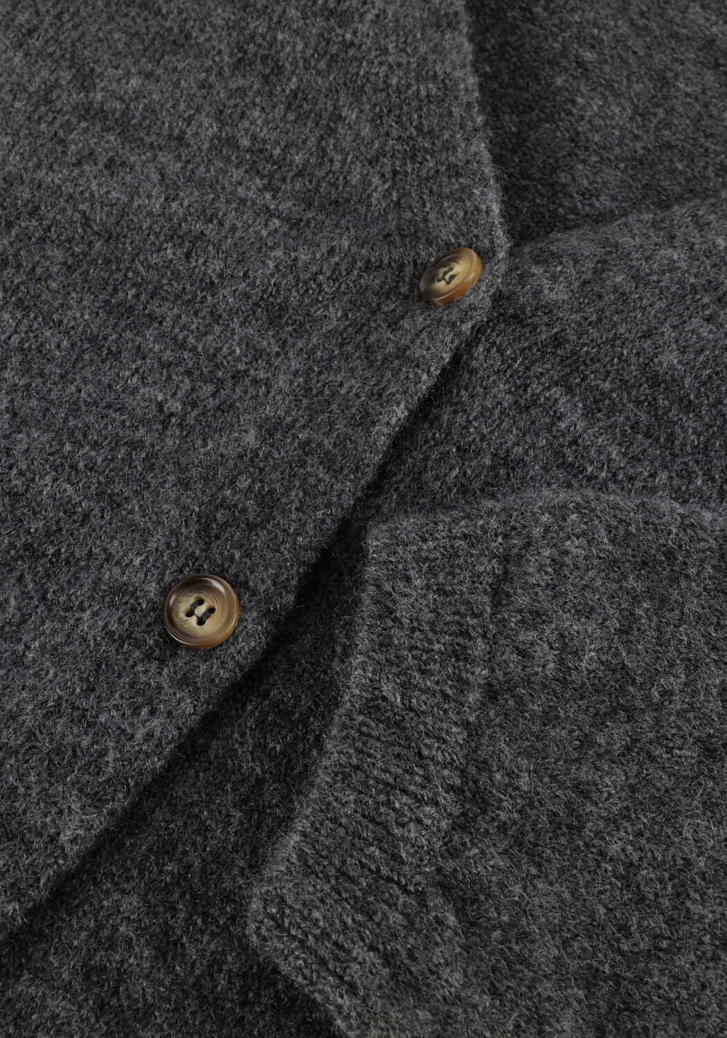 MODSTR&Ouml;M Gilet PATRICKMD CARDIGAN en gris - large