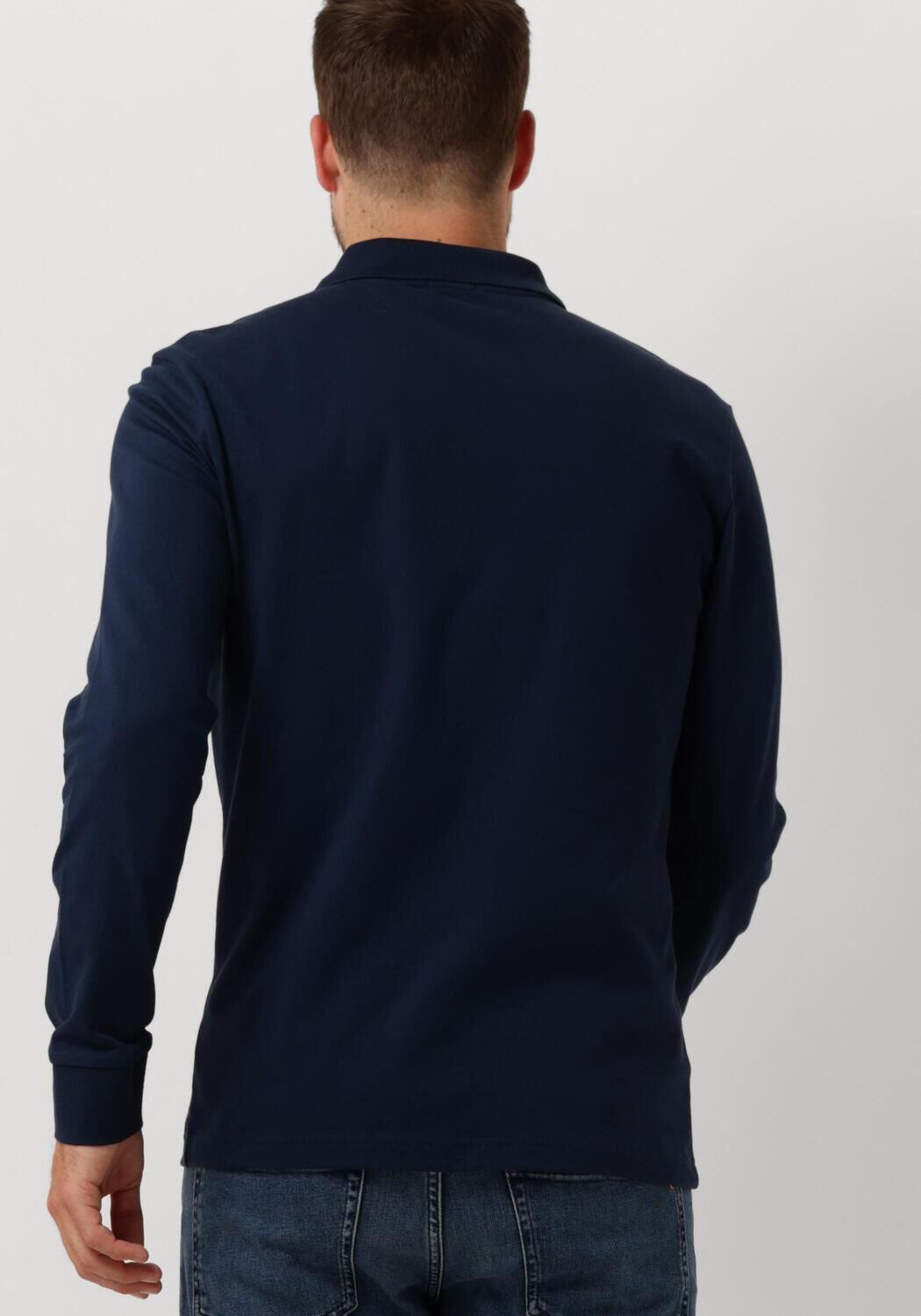 BOSS ORANGE Polo PASSERBY Bleu fonc&eacute; - large