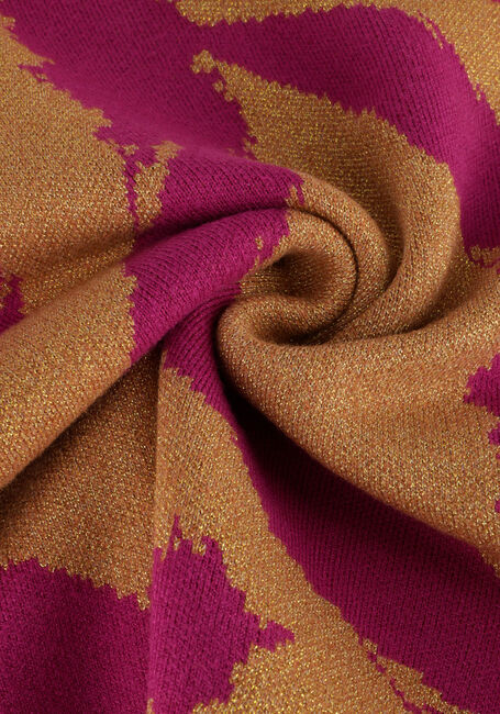 Bruine POM AMSTERDAM Trui PULLOVER - FEATHERS SPARKLE Bruine POM AMSTERDAM Trui PULLOVER - FEATHERS SPARKLE - large