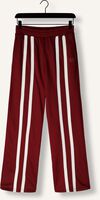 ALIX THE LABEL Pantalon large LADIES KNITTED TRAINING SWEAT PANTS Bordeaux ALIX THE LABEL Pantalon large LADIES KNITTED TRAINING SWEAT PANTS Bordeaux - medium