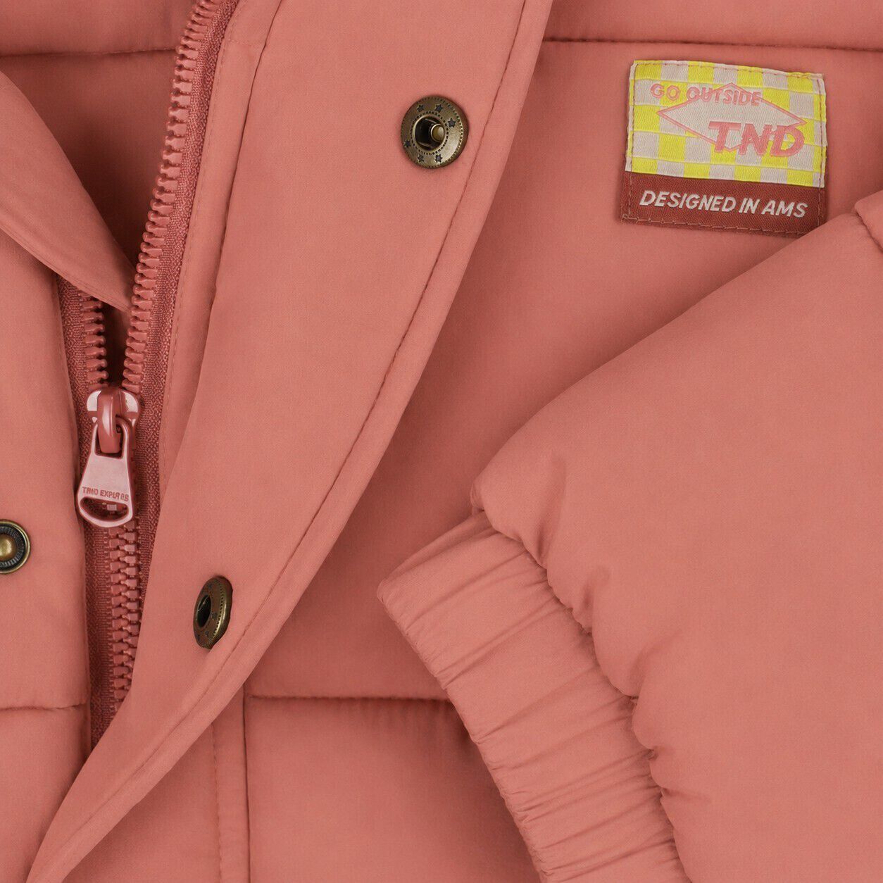 TUMBLE 'N DRY Veste matelass&eacute; CHARLIE en rose - large