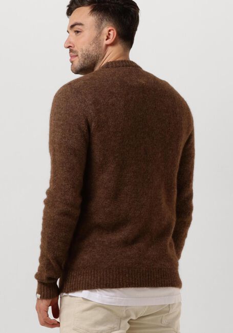 Bruine FORÉT Trui ALPINE ALPACA KNIT - large