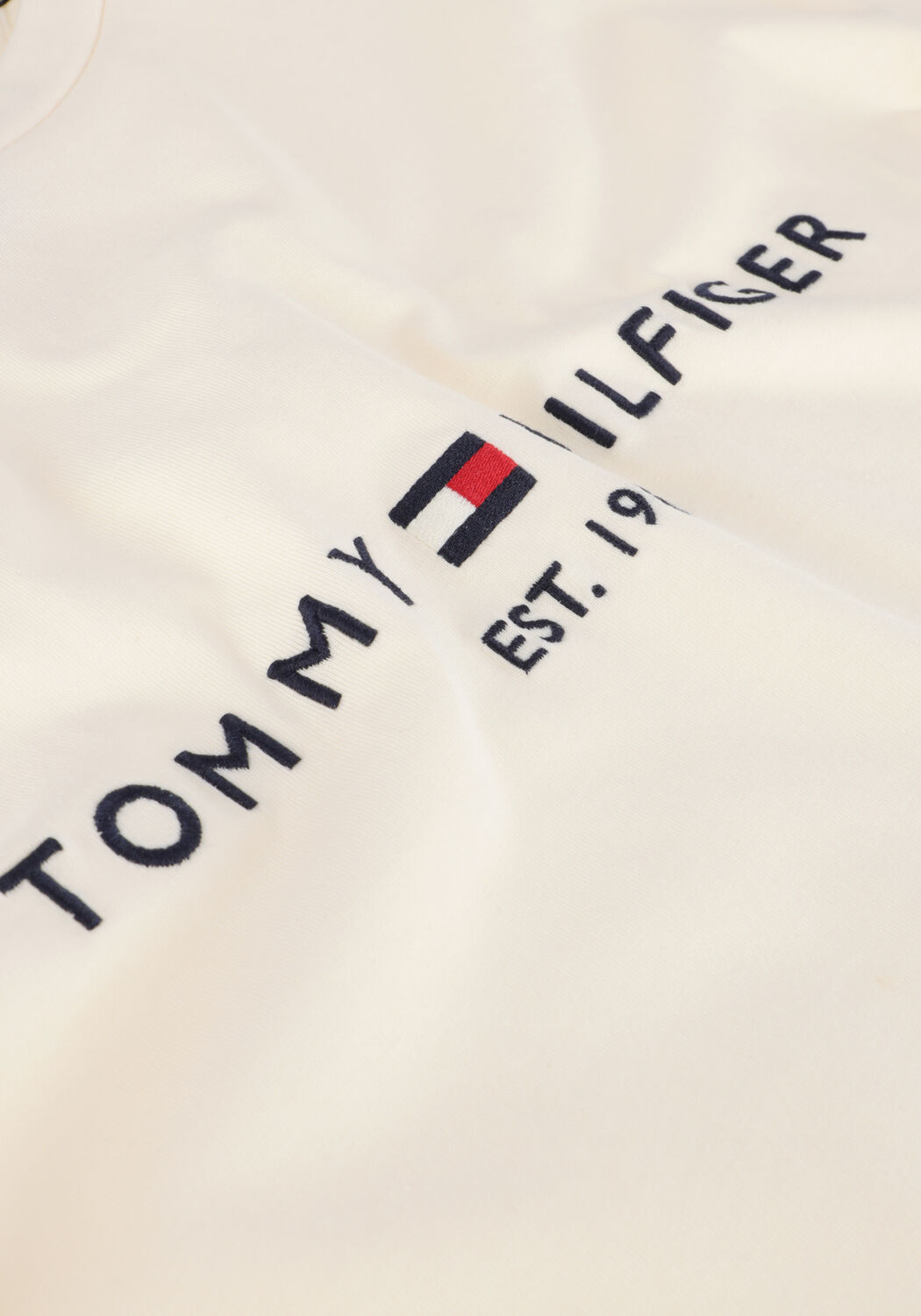 TOMMY HILFIGER T-shirt TOMMY LOGO TEE en beige - large