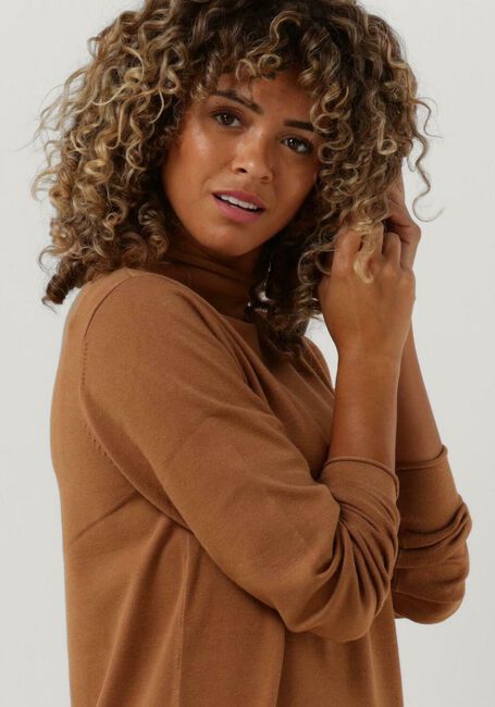 Camel PENN & INK Midi jurk DRESS - large