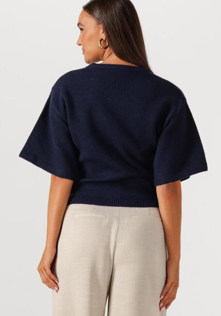NEO NOIR Haut ASHA KNIT TEE Bleu foncé - large