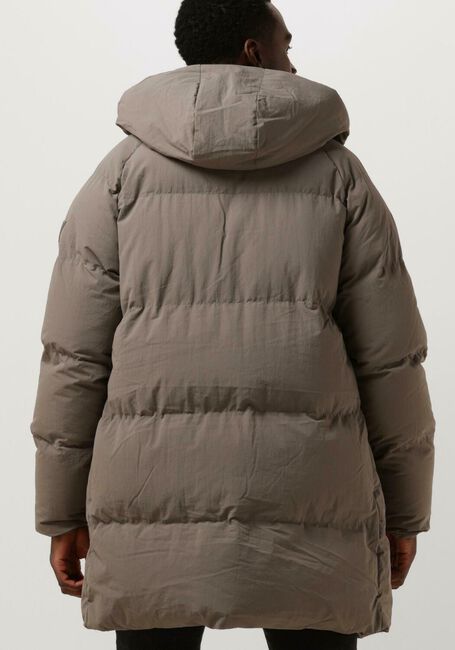 PUREWHITE Jack LONG PADDED JACKET WITH POCKETS en taupe - large