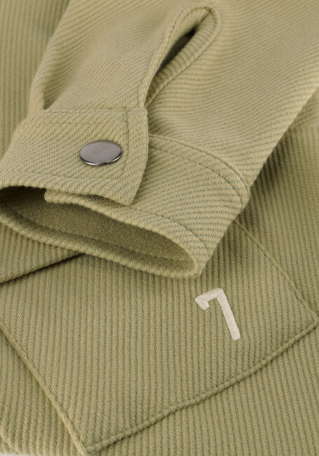 Olijf DAILY7 Hemden SHIRT JACKET STRUCTURE - large