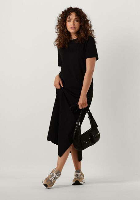 SELECTED WOMEN Robe maxi SLFESSENTIAL SS ANKLE TEE DRESS en noir - large