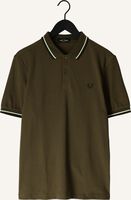 Groene FRED PERRY Polo TWIN TIPPED FRED PERRY SHIRT Groene FRED PERRY Polo TWIN TIPPED FRED PERRY SHIRT - medium