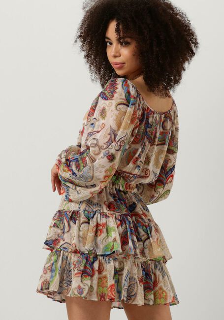 ACCESS Mini robe MINI PAISLEY DRESS WITH RUFFLES en multicolore - large