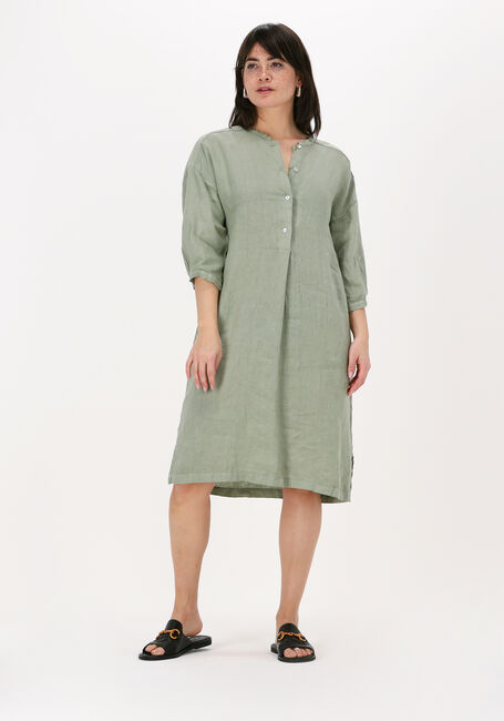 BY-BAR Mini robe MEL LINEN DRESS en vert - large