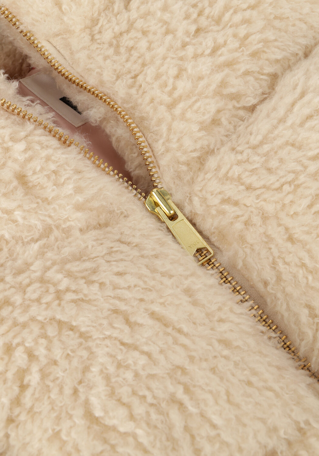 MOLO Manteau Teddy HAVI &Eacute;cru - large