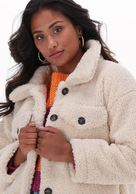 Ecru YDENCE Teddy jas JACKET CHLOE - large