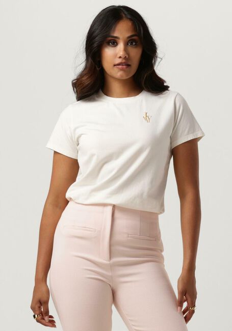 JOSH V T-shirt JV ZOE EMBROIDERY Blanc - large
