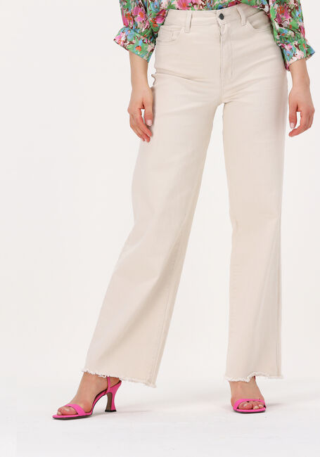OBJECT Pantalon large SAVANNAH TWILL HW WIDE LEG. Sable - large