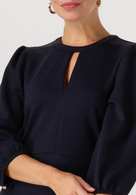 Donkerblauwe AAIKO Maxi jurk ABYGAIL VIS 436 - large